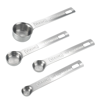 Viking 4pc Stainless Steel Measuring Spoon Set