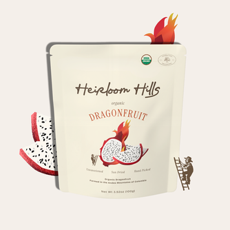 Organic Dried Dragonfruit