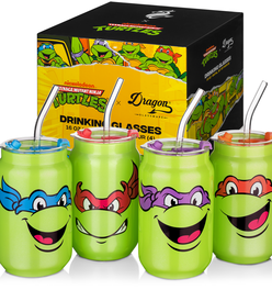 Teenage Mutant Ninja Turtles Drinking Glasses