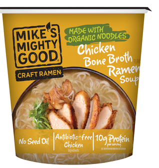 Chicken Bone Broth Flavor Ramen Noodle Soup Cup