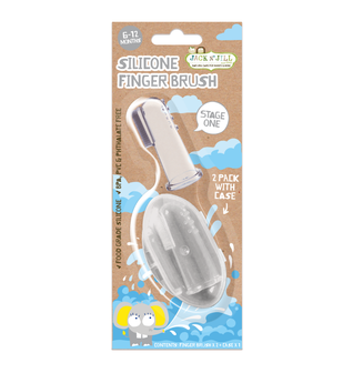 Silicone Finger Brush Stage 1 - 2 Pack