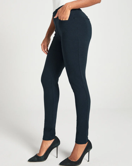 7-Pocket Dress Pant Yoga Pant | Skinny (Navy)