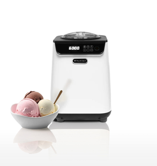 Whynter ICM‑128WS Upright Automatic Ice Cream Maker 1.28  Qt White Edition