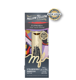 Euphoria Blend 2ml Live Resin Disposable Vape - Strawberry Amnesia (Sativa)