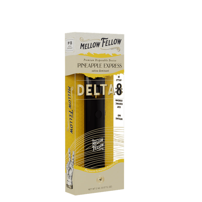 Delta 8 Premium 2ML Disposable Vape - Pineapple Express (Sativa Dominant)-gallery-37327680274638
