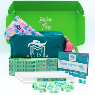 MINI TRAVEL MAHJONG | Mini Anywhere Series | Green