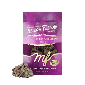 Exotic THCa Flower - 1g Sachets - Purple Champagne (Sativa)