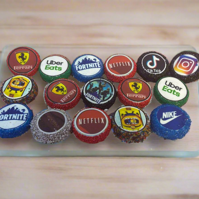 Custom Logo Design Oreos Dipped in Chocolate-gallery-44314716831999