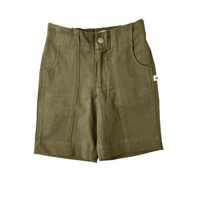 Nickie Shorts - Dark Olive-gallery-41544180007211