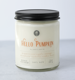 Hello Pumpkin Scented Soy Candle - 8 oz.