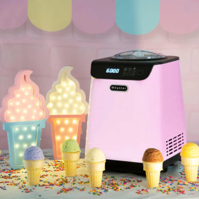 Whynter ICM‑128BPS Upright Automatic Ice Cream Maker 1.28  Qt  Pink Edition-gallery-47968487244024