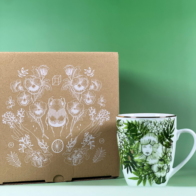 Voragine Porcelain Mug set of 2-gallery-36906169991344