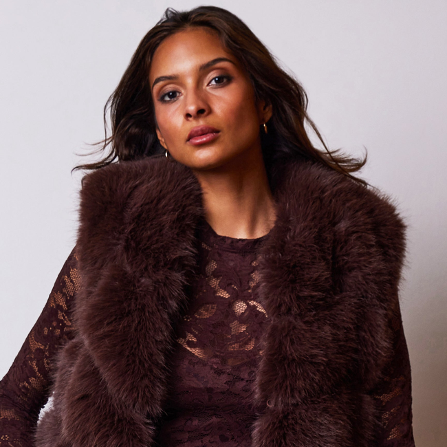Rosario Faux Fur Vest-gallery-44930758213882