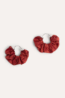 Scrunchie Earrings in Cinnamon