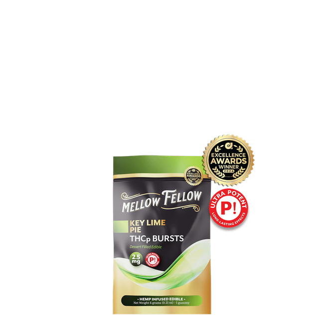 THCp Bursts Edibles - Key Lime Pie - 2.5mg-gallery-37092931371214