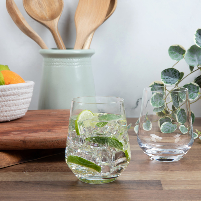 Classic Short Glass Tumbler (4-Piece Set)-gallery-53737638461812