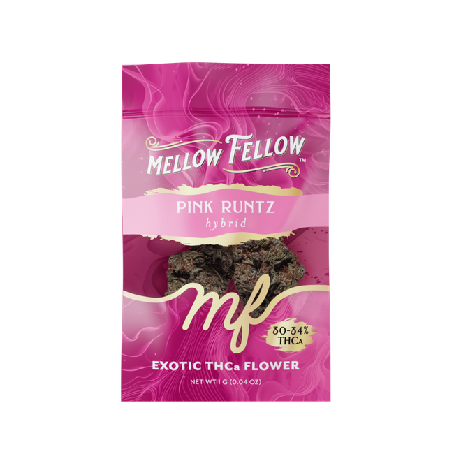 Exotic THCa Flower - 1g Sachets - Pink Runtz (Hybrid)-gallery-38249137144014