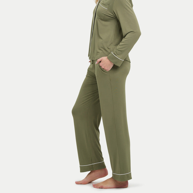 Long Sleeve Bamboo Pajama Set-gallery-41445336449264