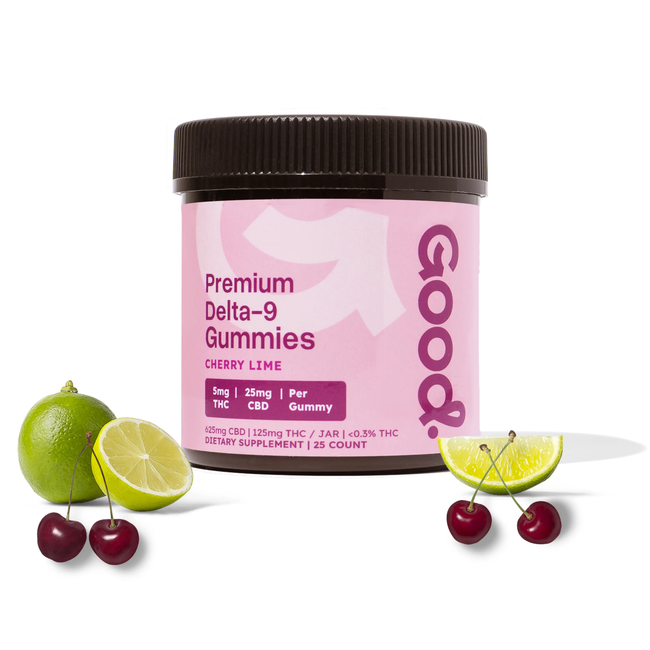 Cherry Lime Gummies - 5mg THC-gallery-58578271437109