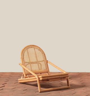 Montauk Folding Rattan Chair
