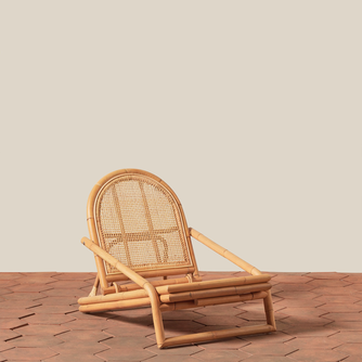 Montauk Folding Rattan Chair