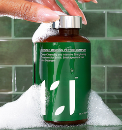 ROOTED REVIVall™ Cuticle Mending Peptide Shampoo – Breakage & Restoration Treatment