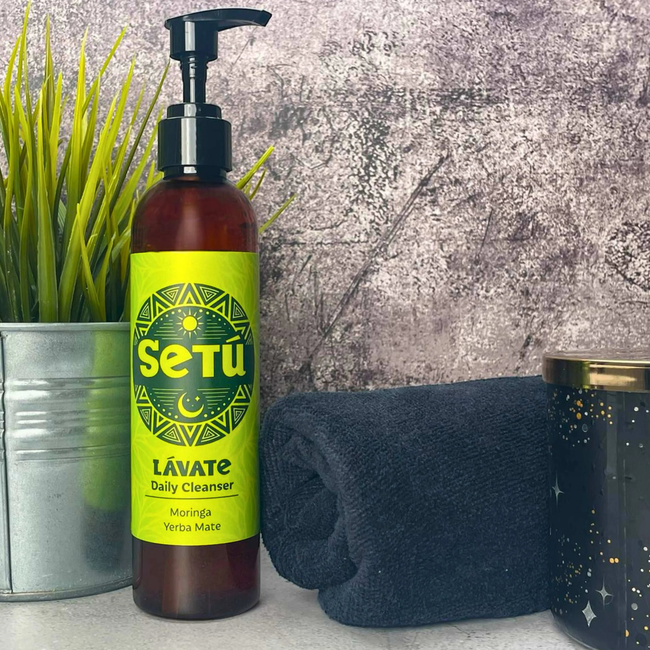 Setú® Daily Cleanser for Men with Moringa & Yerba Mate | Gentle Face Wash-gallery-62976785744159
