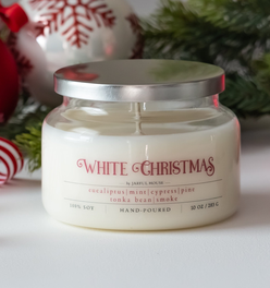 Christmas Candle White Christmas - 10 oz