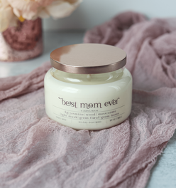 Best Mom Ever Soy Candle Fig + Jasmine + Moss - 10 oz