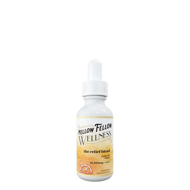 The Relief Blend CBD Tincture - 10,000mg - Mint-gallery-37327689613518