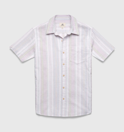 Joey Stripe Shirt - White