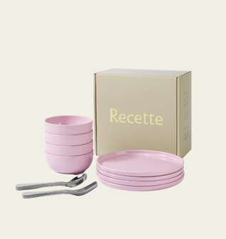 Complete Dinnerware Set | Pink