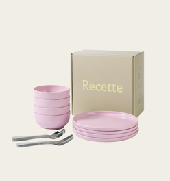 Complete Dinnerware Set | Pink