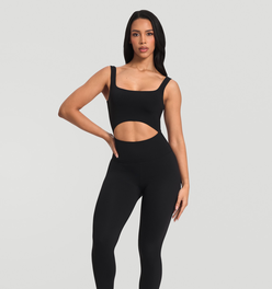 Pilates Princess Cutout Jumpsuit