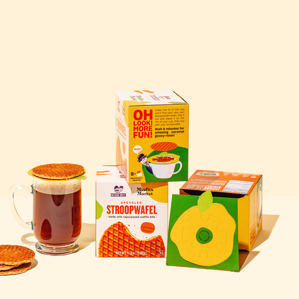 Belgian Boys Partners with Misfits Market to Launch the First Upcycled Stroopwafel
