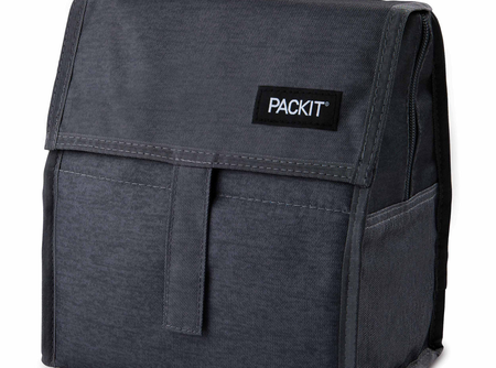 Freezable Lunch Bag - New Color Charcoal Gray!