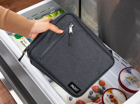 Classic Soft Sided Lunch Box - New Color Charcoal Gray!