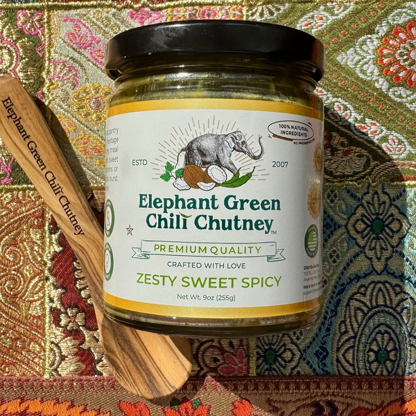 Elephant Green Chili Chutney Expands Nationwide with Amazon Launch