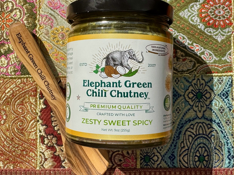 Elephant Green Chili Chutney Expands Nationwide with Amazon Launch
