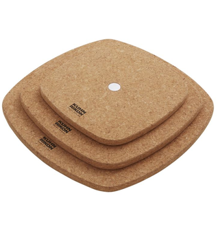 Smart & Compact Cork Trivet Set 3 - NEW!