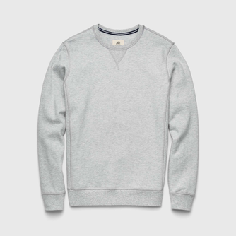 Butch Melange Crewneck - Heather Grey