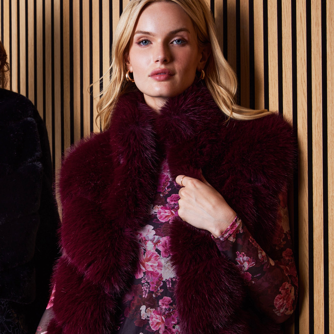 Rosario Faux Fur Vest-gallery-44946017190138