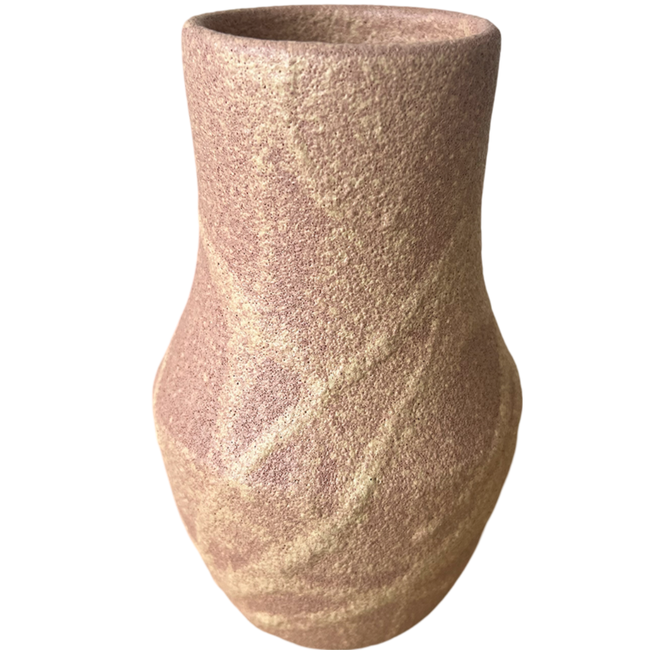 The Pink Sand Crater Vase Collection (Discontinued Color)-gallery-35954259787965