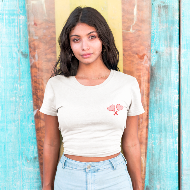 Love All Tennis Women's Heart Logo T-Shirt-gallery-35648356024401