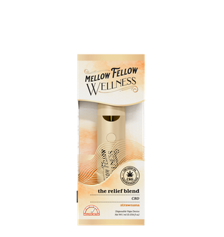 The Relief Blend - 1ml CBD Disposable Vape (Strawnana)