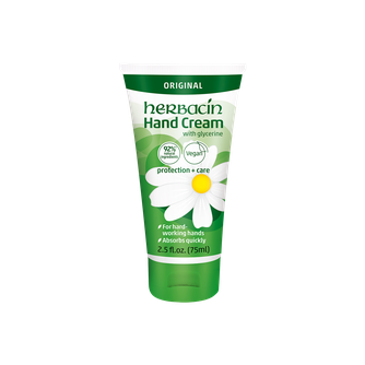 Herbacin Hand Cream - flip-top tube 2.5 fl.oz.
