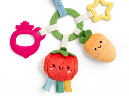 Bitzy Busy Ring™ Teething Activity Toy