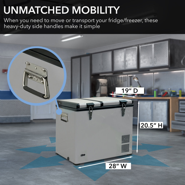 Whynter FM-62DZ 62 Qt Dual Zone Portable Fridge/Freezer (AC/DC)-gallery-47186689655032