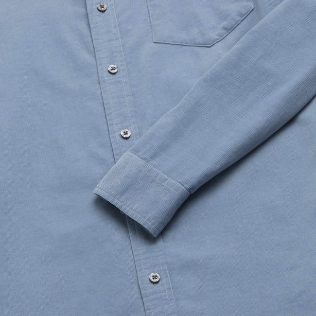 Brian Corduroy Shirt - Country Blue-gallery-44067646669058