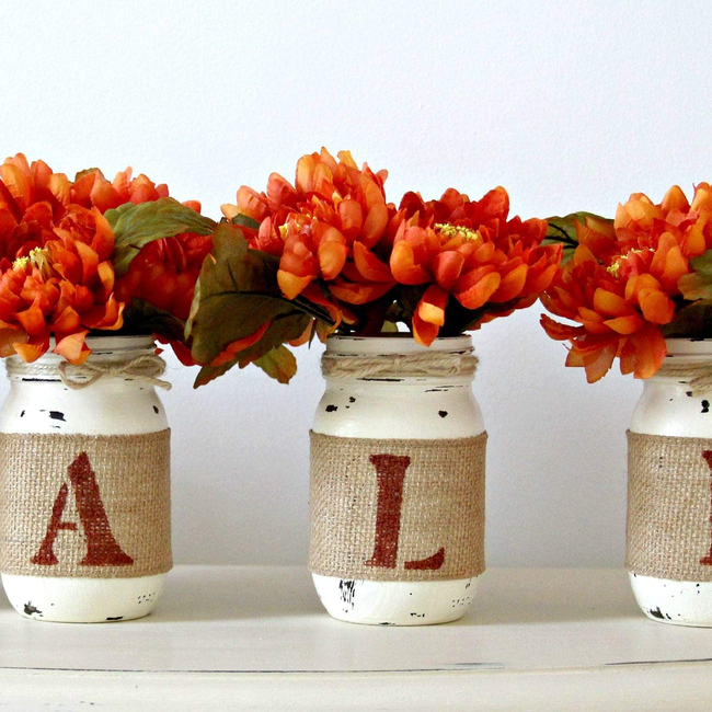 Farmhouse Fall Table Decor | Thanksgiving Centerpieces |  Rustic Fall Decor - ONE SIDED-gallery-31632133971